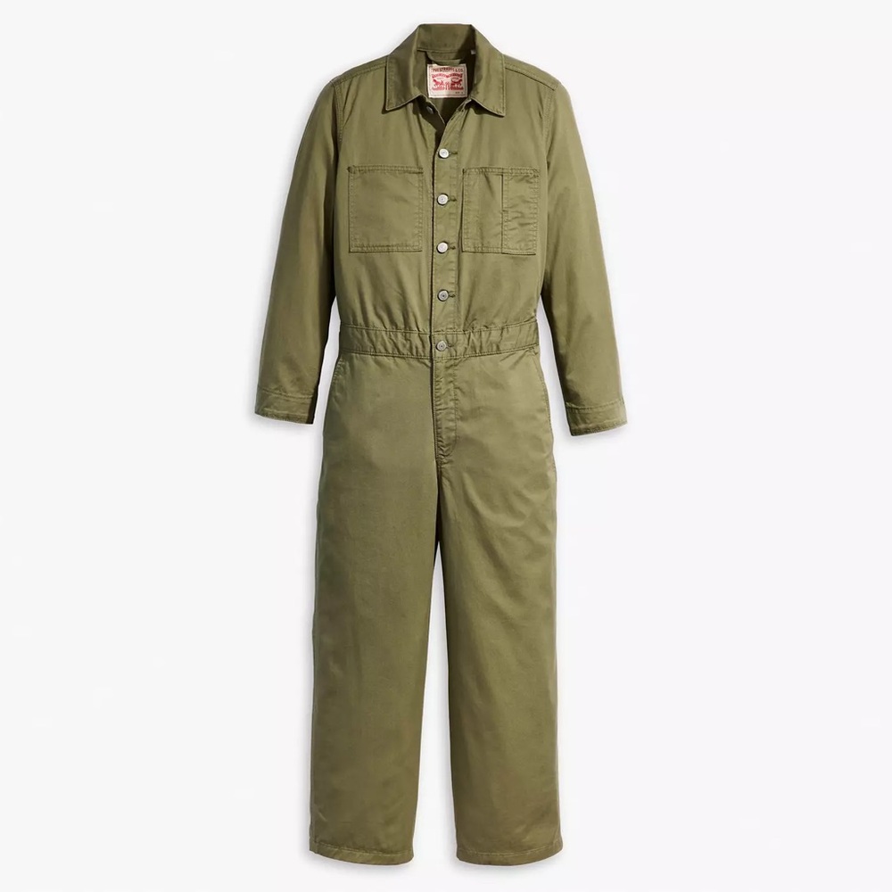 Levi’s Iconic Jumpsuit olive green sz XL NWT